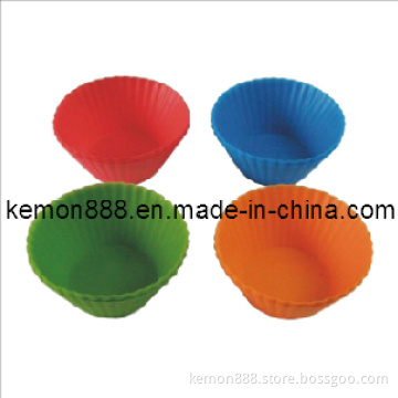 Set of 12PCS Silicon Round Cupcake Cups